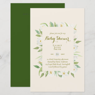 Budget Baby Shower Large Size Floral - Edit Colour