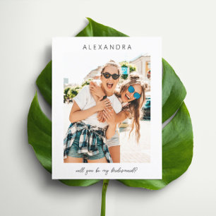 Budget Be My Bridesmaid Photo Proposal Script