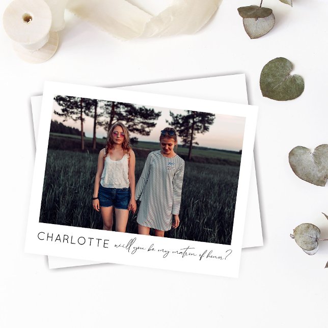 Budget Be My Matron of Honour Photo Proposal Scrip (Creator Uploaded)