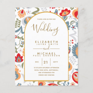 BUDGET Bilingual Spanish English Boda Wedding