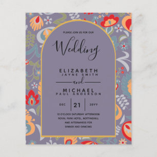 BUDGET Bilingual Spanish English Boda Wedding