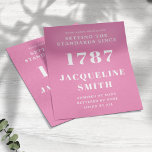 Budget Birthday Invitation Pink White Flyer<br><div class="desc">Make your birthday celebration even more special with this budget-friendly, personalised birthday flyer. With its beautiful pink and white design, this custom birthday invitation will make an impression that’s sure to last. Invite your guests in style and ensure that everyone will be there to celebrate with you. Make your birthday...</div>