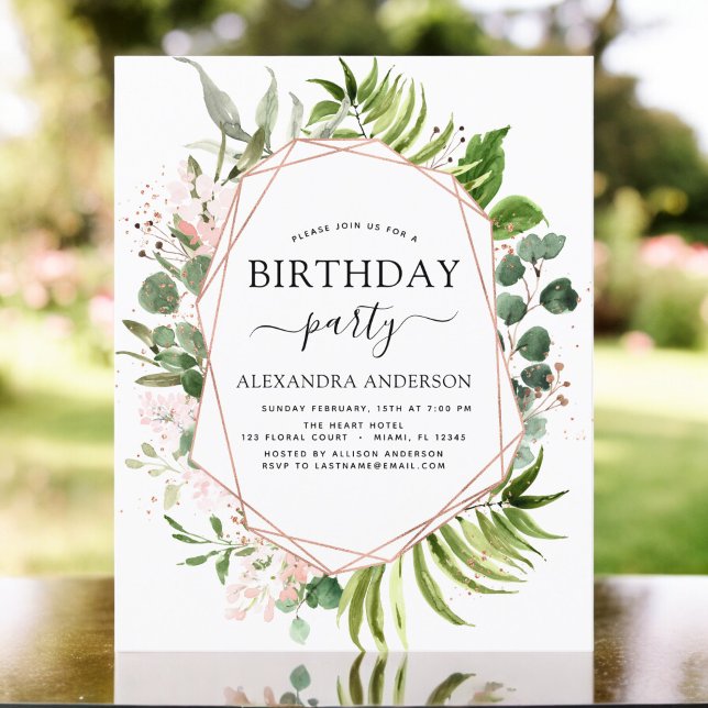 Budget Birthday Party Eucalyptus Botanical (Creator Uploaded)