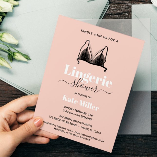 BUDGET Black Pink Ooh La La Lingerie Bridal SHOWER (Creator Uploaded)