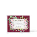 BUDGET Blush Pink Floral Wedding