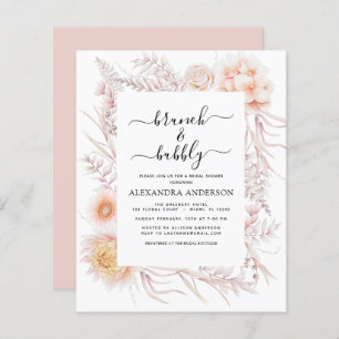 Budget Boho Brunch & Bubbly Bridal Shower