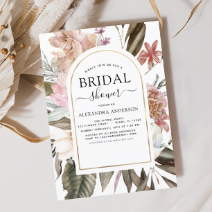 Budget Boho Dusty Pink Burgundy Bridal Shower