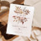 Budget Boho Flowers Fall Wedding Save The Date