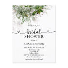 Budget Boho Greenery Heart Script Bridal Shower