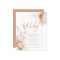 Budget Boho Pampas Grass Rose Girl Baby Shower