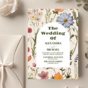 Budget Boho Wildflower Botanical Wedding