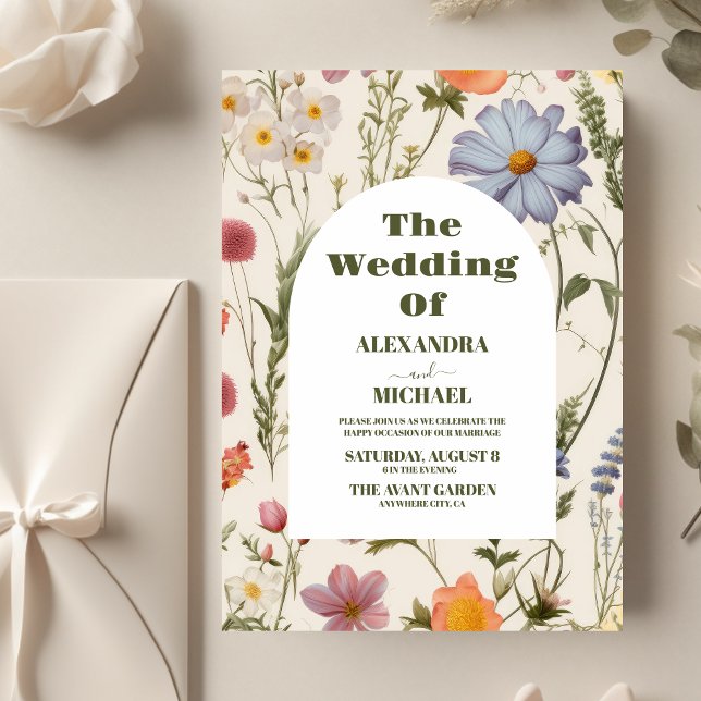 Budget Boho Wildflower Botanical Wedding (Creator Uploaded)