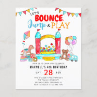 Budget Bounce Jump Play Kids Trampoline Birthday