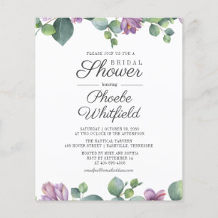 Budget Bridal Shower Eucalyptus Greenery Succulent