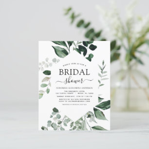 Budget Bridal Shower Eucalyptus Spring Greenery