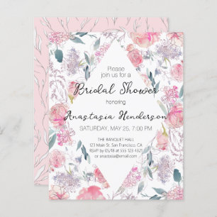 BUDGET Bridal Shower Invitation