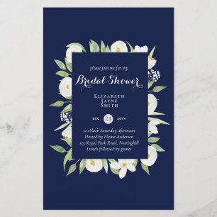 BUDGET Bridal Shower Invitations Custom Colours