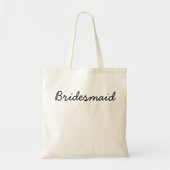 Budget Bridesmaid Tote (Front)