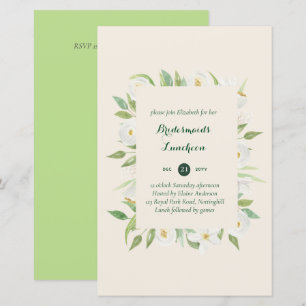 BUDGET Bridesmaids Luncheon Brunch Lunch Floral