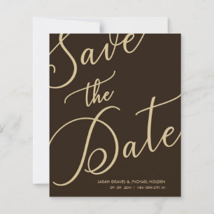 Budget Brown Chic Photo Minimal Whimsical Script