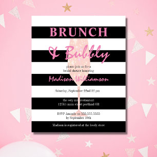 Budget Brunch and Bubbly Pink Glitter Champagne