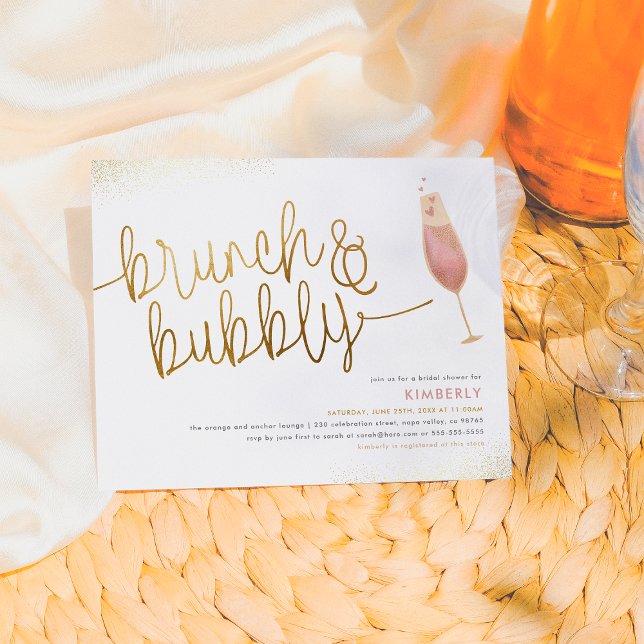 Budget Brunch & Bubbly Champagne Bridal Shower (Creator Uploaded)