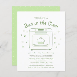Budget Bun In The Oven Gender Neutral Baby Shower