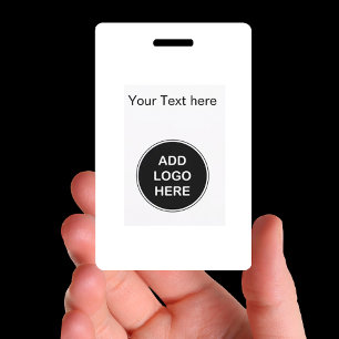 Budget Business Logo Employee Badges ID Badge