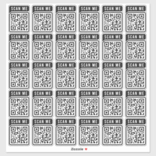 Budget Business Scan Me QR Code Modern Simple