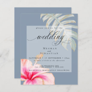 Budget But Beautiful Wedding Pink Hibiscus