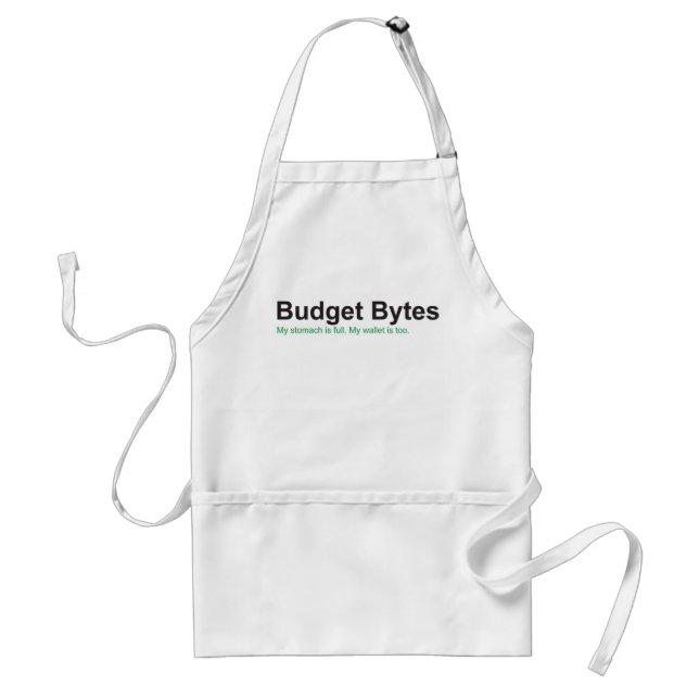 Budget Bytes Logo Apron (Front)