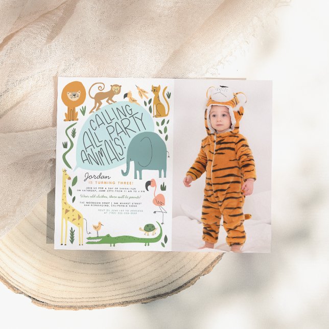 Budget Calling All Party Animals | Birthday Photo (Creator Uploaded)