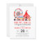 Budget Carnival Circus Show Birthday Invitation