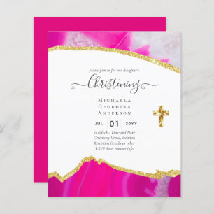 BUDGET CHRISTENING Invite Baptism Bautizo Bautismo