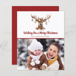 Budget Christmas Deer Ornaments Holiday Photo