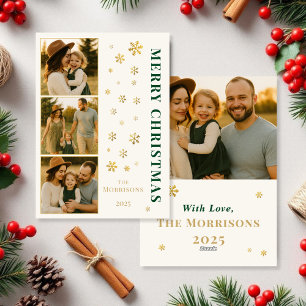 Budget Christmas Family Photo Holiday Card