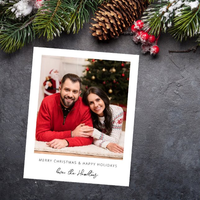 Budget Christmas or Holiday Instant Photo w Plaid Flyer (Creator Uploaded)