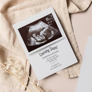 Budget Coming Soon Ultrasound Photo Pregnancy