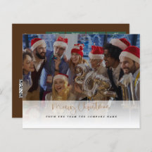 Budget Company Photo Logo Merry Christmas