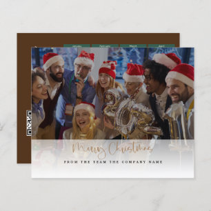 Budget Company Photo Logo Merry Christmas