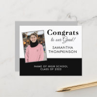Budget Congrats 2025 Graduate Photo Custom