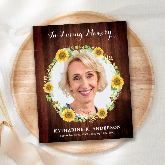 Budget Country Funeral Sympathy Thank You Cards (Creator Uploaded)