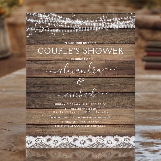 Budget Couple's Shower Rustic Farmhouse (Creator Uploaded)
