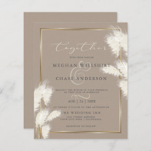 Budget Custom Abby1 Elegant Ivory Pampas Grass