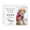 Budget Custom Photo New Pet New Puppy Announcement
