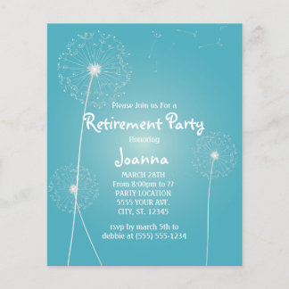 Budget Dandelion Invitation