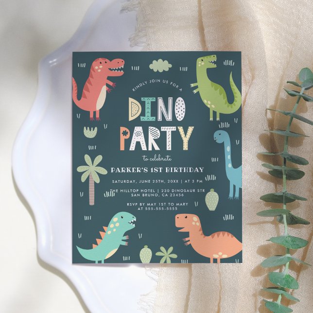 Budget Dino Party | Cute Dinosaurs First Birthday (Creator Uploaded)