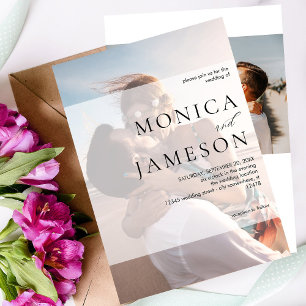 Budget Duo 2 Photo Wedding Flyer