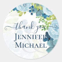 Budget Dusty Blue Flowers Sage Wedding