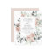 Budget Dusty Pink Floral Wedding Invitation